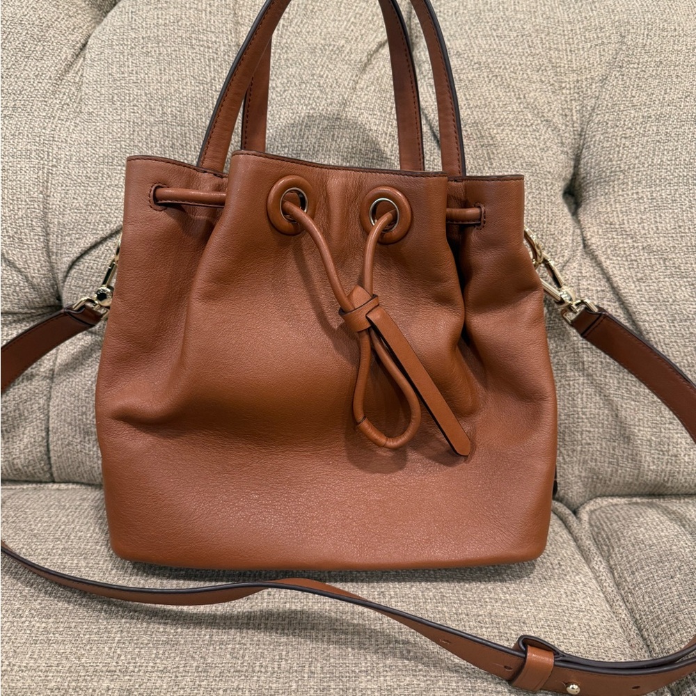 Cole Haan Tan Leather Satchel